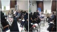 جلسه هماهنگی و بحث و تبادل نظر درخصوص روند اجرایی برنامه ملی خودمراقبتی در شبکه بهداشت و درمان شهرستان دامغان