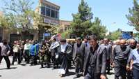 حضور گسترده پرسنل شبکه بهداشت و درمان شهرستان دامغان در راهپیمایی پرشور روز جهانی قدس