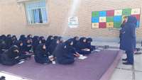 برنامه آموزشی با موضوع " تغذیه سالم و تحرک بدنی " در مرکز خدمات جامع سلامت فرات شهرستان دامغان برگزار شد.