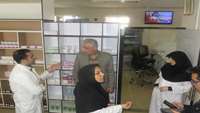 بازدید معاون غذا و دارو از داروخانه تخصصی 22 بهمن