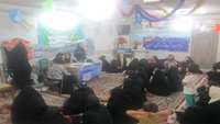 حضور تیم شهید رهنمون کانون بسیج جامعه پزشکی مرکز بهداشت سمنان در پایگاه بسیج حضرت سکینه (س)