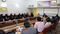 مراسم معارفه در شبكه بهداشت و درمان شهرستان گرمسار 