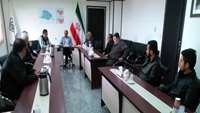 برگزاری جلسه توجيهي پرسنل نگهباني بيمارستان معتمدي گرمسار 