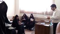 برگزاری برنامه آموزشی برای رابطین سلامت مرکز خدمات جامع سلامت ایوانکی.