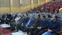 برگزاری مراسم گرامی‌داشت روز دانشجو در مجتمع آموزشی دانشگاه علوم پزشکی استان سمنان.