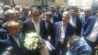 ورود وزیر بهداشت به شهرستان سمنان برای افتتاح چند پروژه بهداشتی و درمانی 