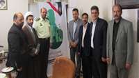 گرامیداشت هفته بزرگداشت نیروی انتظامی در بیمارستان 15 خرداد مهدیشهر