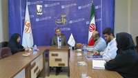 بازدید دکتر شادنوش رئیس دانشگاه علوم پزشکی استان سمنان از دفتر خبرگزاری مرآت 