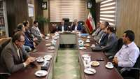 نشست هیئت رئیسه دانشگاه علوم پزشکی استان سمنان با فرماندار گرمسار