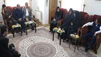 دیدار رئیس دانشگاه علوم پزشکی استان سمنان با سرکار خانم پروین زمینی