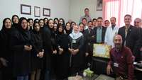 گرامیداشت روز پزشک در بیمارستان 15 خرداد مهدیشهر