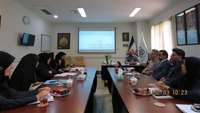 دیدار کارشناسان ناظر بیمه سلامت با سرپرست مرکز آموزشی پژوهشی درمانی کوثر