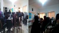 برگزاری برنامه آموزشی تغذیه سالم در سازمان فنی و حرفه ای خواهران شهرستان مهدی شهر