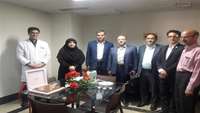 افتتاح پاویون دانشجویان دانشکده پرستاری و مامایی در مرکز آموزشی، پژوهشی و درمانی کوثر 