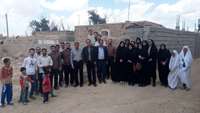 بازدیدمسئولین معاونت دانشجویی فرهنگی دانشگاه ازاردوی جهادی دانشجویان