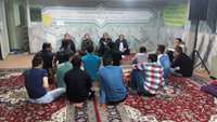 نشست صمیمی معاون دانشجویی فرهنگی دانشگاه بادانشجویان خوابگاه اندیشه