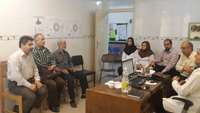 بازدید رئیس اداره ایمن سازی کشور از مرکز بهداشت شهرستان سمنان 