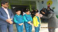 طرح وارنیش تراپی در مدرسه ابتدایی حبیب بن مظاهر سمنان