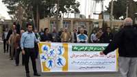 برگزاری ورزش صبحگاهی به مناسبت هفته سلامت مردان	در مرکز بهداشت سمنان.