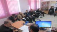 زمان سنجی حضور اعضای E.O.P در تمرین زلزله در مرکز خدمات جامع سلامت محقق سمنان. 