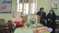 برگزاری برنامه نمادین "هشدار ایدز" در دبیرستان معلم شهرستان سمنان.