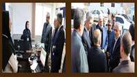 بازدید رئیس کمیسیون بهداشت و درمان مجلس شورای اسلامی و دبیر مجمع خیرین سلامت کشور از مرکز خدمات جامع سلامت شبانه روزی جعفر آبادی شهمیرزاد