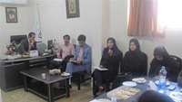 برگزاری جلسه کمیته درون بخشی برگزاری هفته سلامت جوان در شبکه بهداشت و درمان شهرستان آرادان 