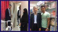 بازدید رئیس دانشگاه از داروخانه پلی کلینیک تخصصی و فوق تخصصی دانشگاه به مناسبت روز داروساز
