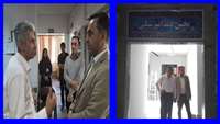 بازدید رئیس دانشگاه علوم پزشکی استان سمنان از بیمارستان امام حسین (ع) شهرستان آرادان 