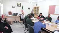 جلسه هماهنگی و بررسی روند اجرای طرح شهید رهنمون در شهرستان دامغان برگزار شد
