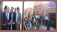 تحقق وعده رئیس دانشگاه علوم پزشکی استان سمنان / افتتاح خانه بهداشت فیروزآباد شهرستان دامغان