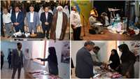 برپایی غرفه های مشاوره و ترغیب جوانان به ازدواج آسان در همایش ازدواج شهرستان آرادان