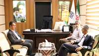 دیدار رئیس نظام پزشکی سمنان با دکتر دانائی رئیس دانشگاه علوم پزشکی استان سمنان