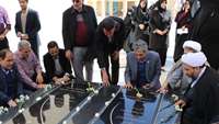 مراسم چهارمین سالگرد تدفین شهدای گمنام دانشگاه علوم پزشکی استان سمنان برگزار شد