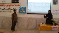 برگزاری برنامه آموزشی با موضوع وضعیت کنونی جمعیت در شهرستان مهدی شهر