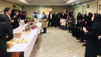 جشنواره غذای سالم به نفع بیماران نیازمند در بیمارستان معتمدی گرمسار برگزار شد 