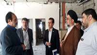 بازدید مسئولین شهرستان دامغان از خوابگاه در حال احداث دانشکده بهداشت