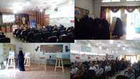 برپایی نمایشگاه خطر سنجی در همایش فشارخون بالا در کانون امام خمینی دامغان