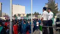 آشنایی دانش آموزان با خدمات اورژانس پیش بیمارستانی در هفته سلامت روان