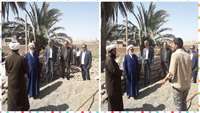 بازدید رئیس دانشگاه علوم پزشکی استان سمنان از اردوی جهادی دانشجویان دانشگاه