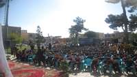 حضور کارشناسان مرکز بهداشت سمنان در بزرگداشت هفته ملی کودک در پارک ملت سمنان