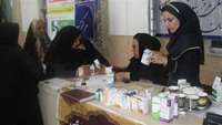 اعزام تیم شهیدرهنمون کانون بسیج جامعه پزشکی مرکز بهداشت به حسینیه تکیه سفید سمنان