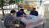 برپایی ايستگاه سلامت به مناسبت هفته دولت در شهرستان سرخه 