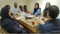 برگزاری جلسه گروه گفتار درماني در دانشكده توانبخشي