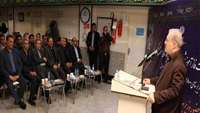 برگزاری آئین آغاز ساخت فاز آموزشی و سالن بیمارستان معتمدی گرمسار با حضور وزیر بهداشت، درمان و آموزش پزشکی