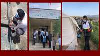حضور تیم بهداشت محیط ومبارزه با بیماریهای کانون ستاد مرکزی بسیج جامعه پزشکی دانشگاه علوم پزشکی استان سمنان در مناطق سیل زده پلدختر