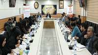 نشست خبری رئیس دانشگاه علوم پزشکی استان سمنان با اصحاب رسانه استان