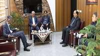 دیدار مدیرعامل شرکت گاز استان سمنان با دکتر دانائی رئیس دانشگاه