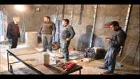 بازدید رئیس دانشگاه علوم پزشکی استان سمنان از پروژه های در دست احداث دانشگاه
