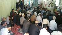 حضور كاركنان شبكه بهداشت و درمان سرخه در مراسم سوم خرداد